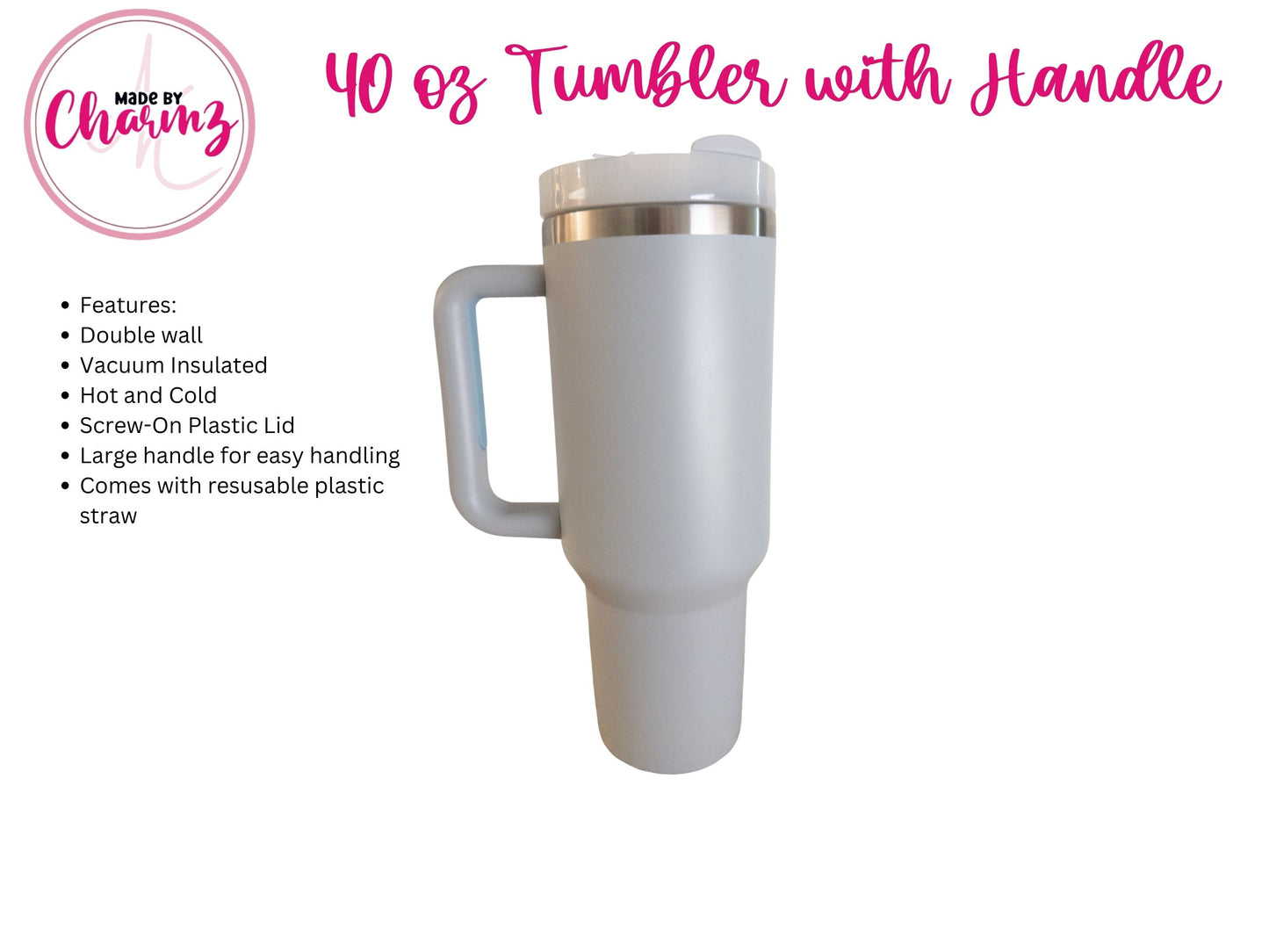 Mama 40 oz Tumbler with Handle