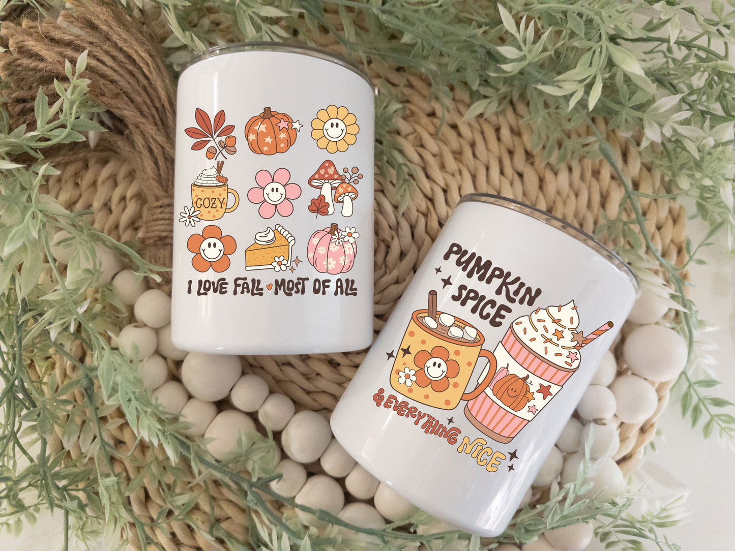 Retro Fall Coffee Mug/Tumbler