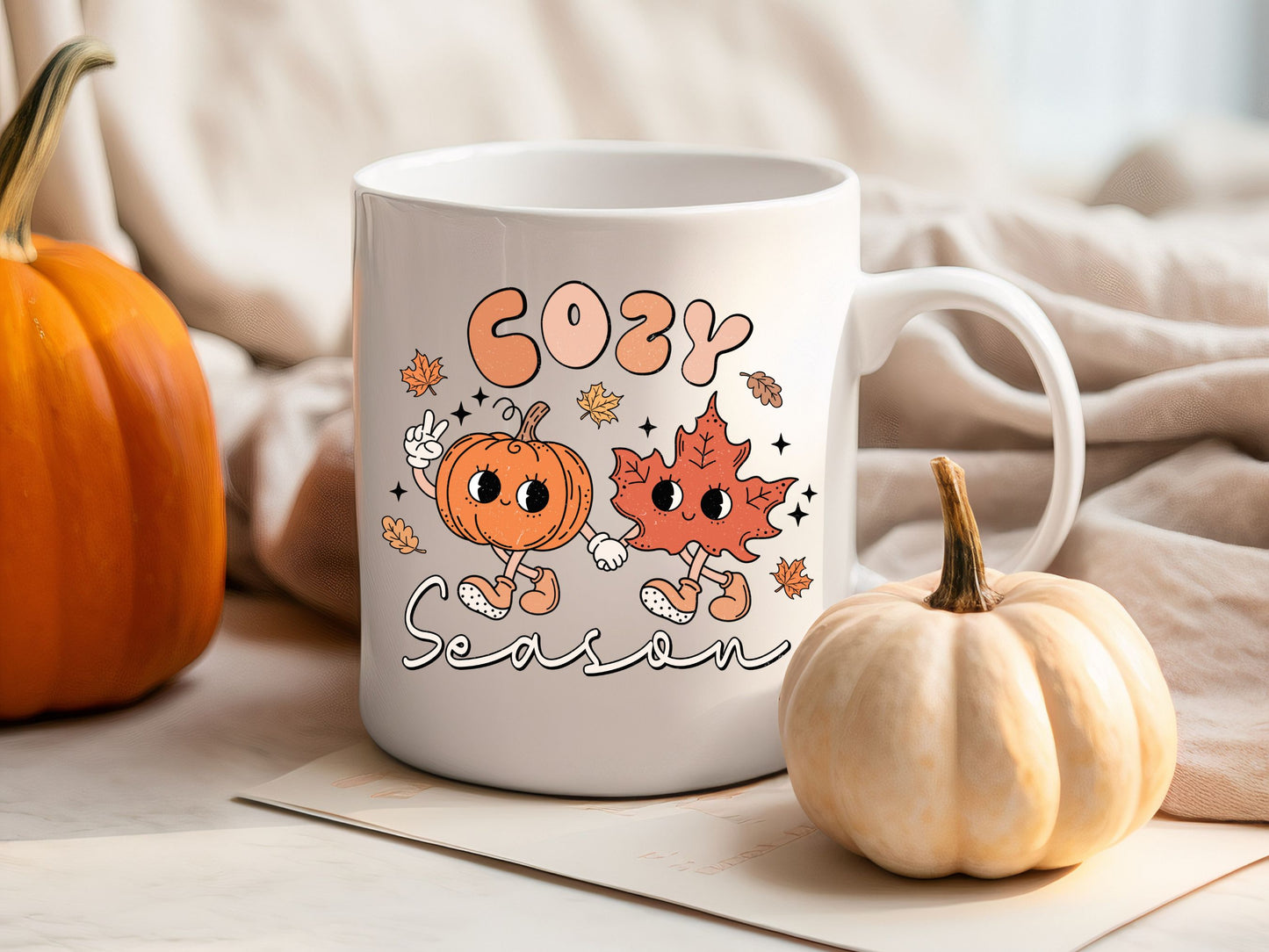 Retro Fall Coffee Mug/Tumbler