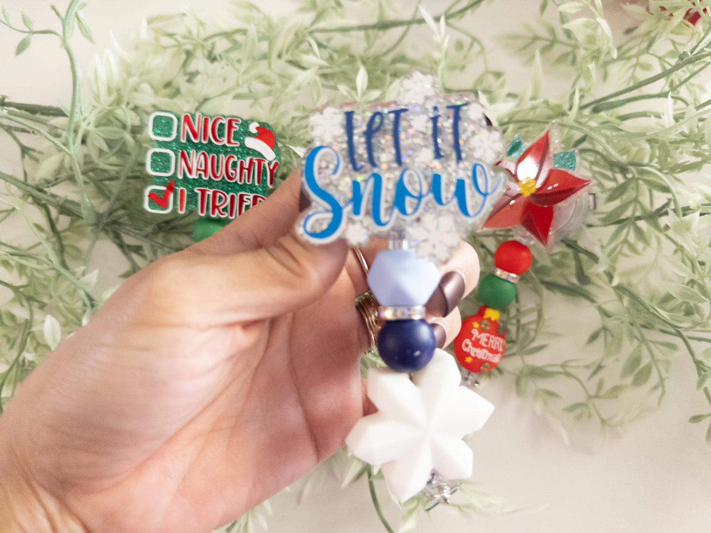 Christmas Badge Reel| Holiday Badge Reel