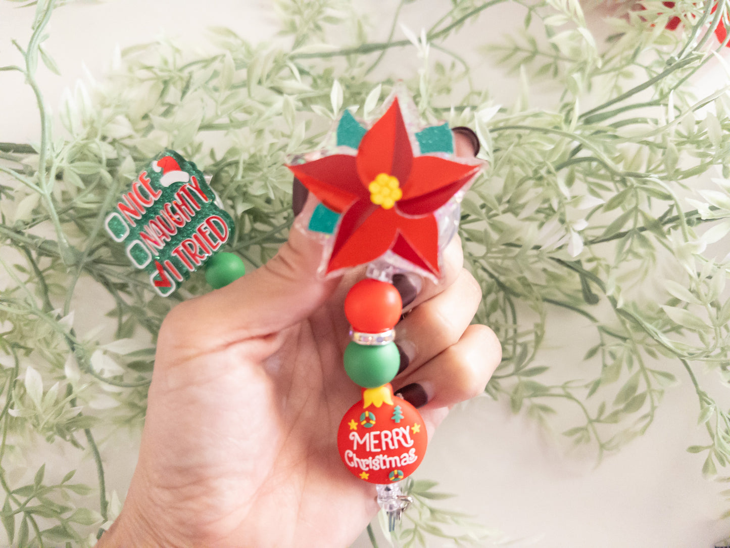 Christmas Badge Reel| Holiday Badge Reel