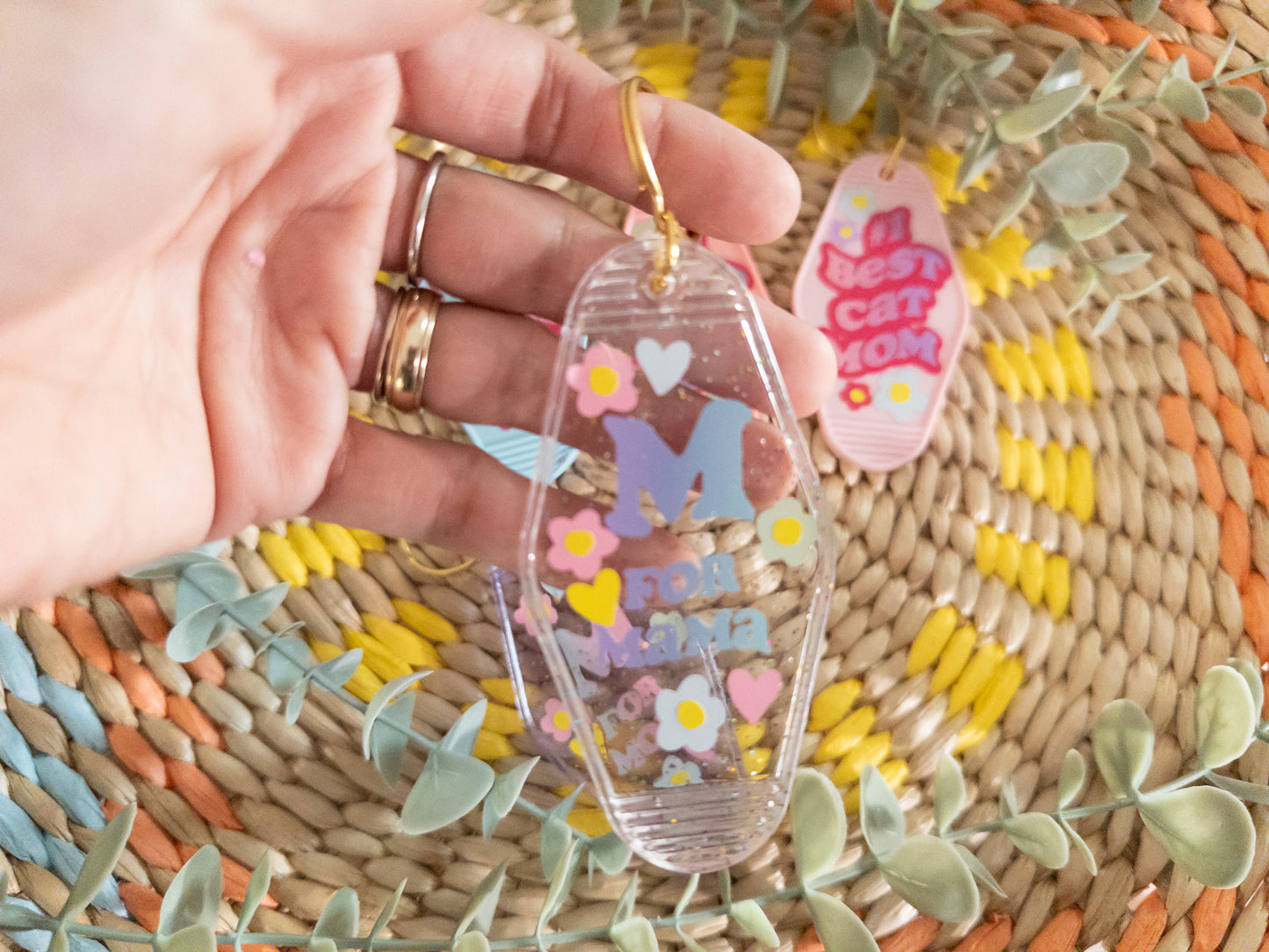 Retro Mama Motel Keychain