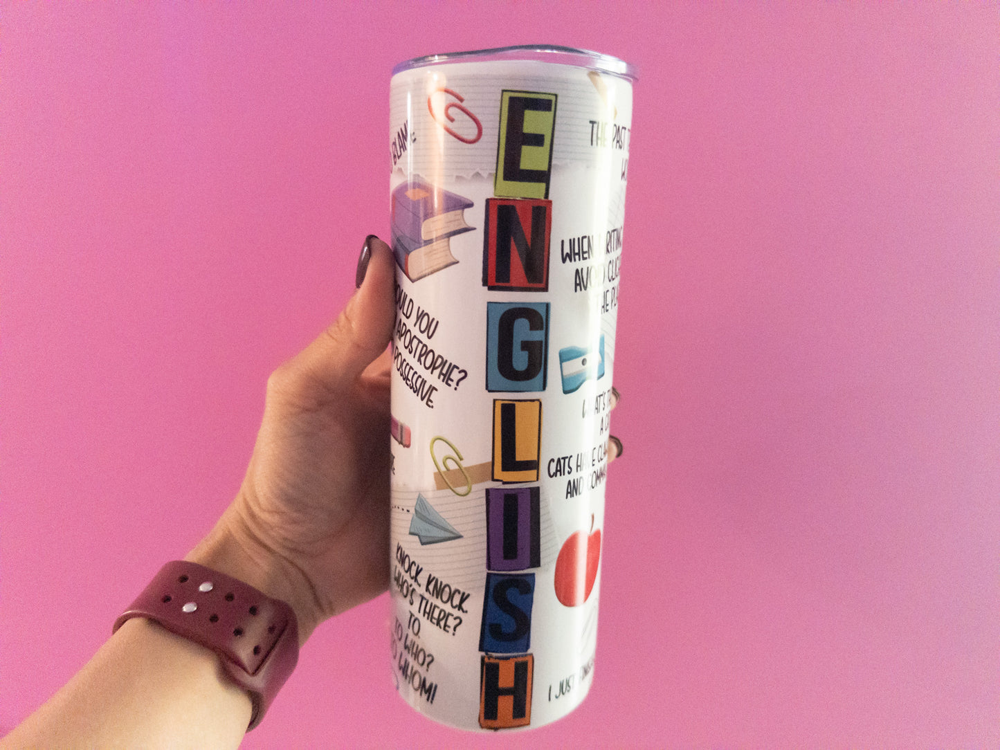 Funny Teacher Tumbler