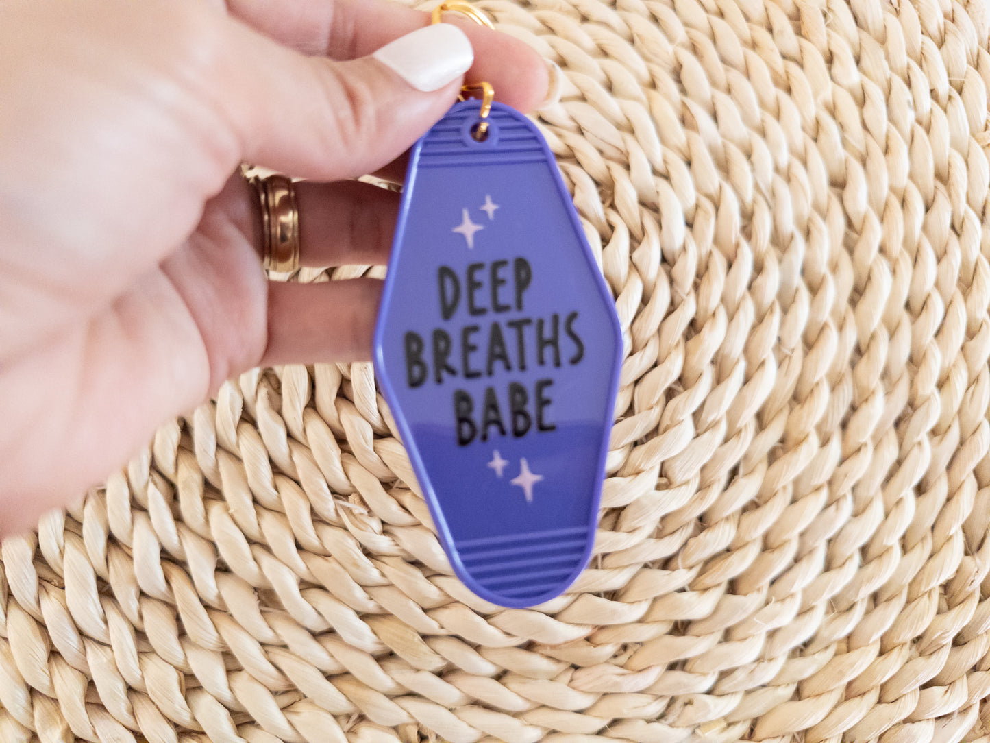 Motivational Motel Keychain