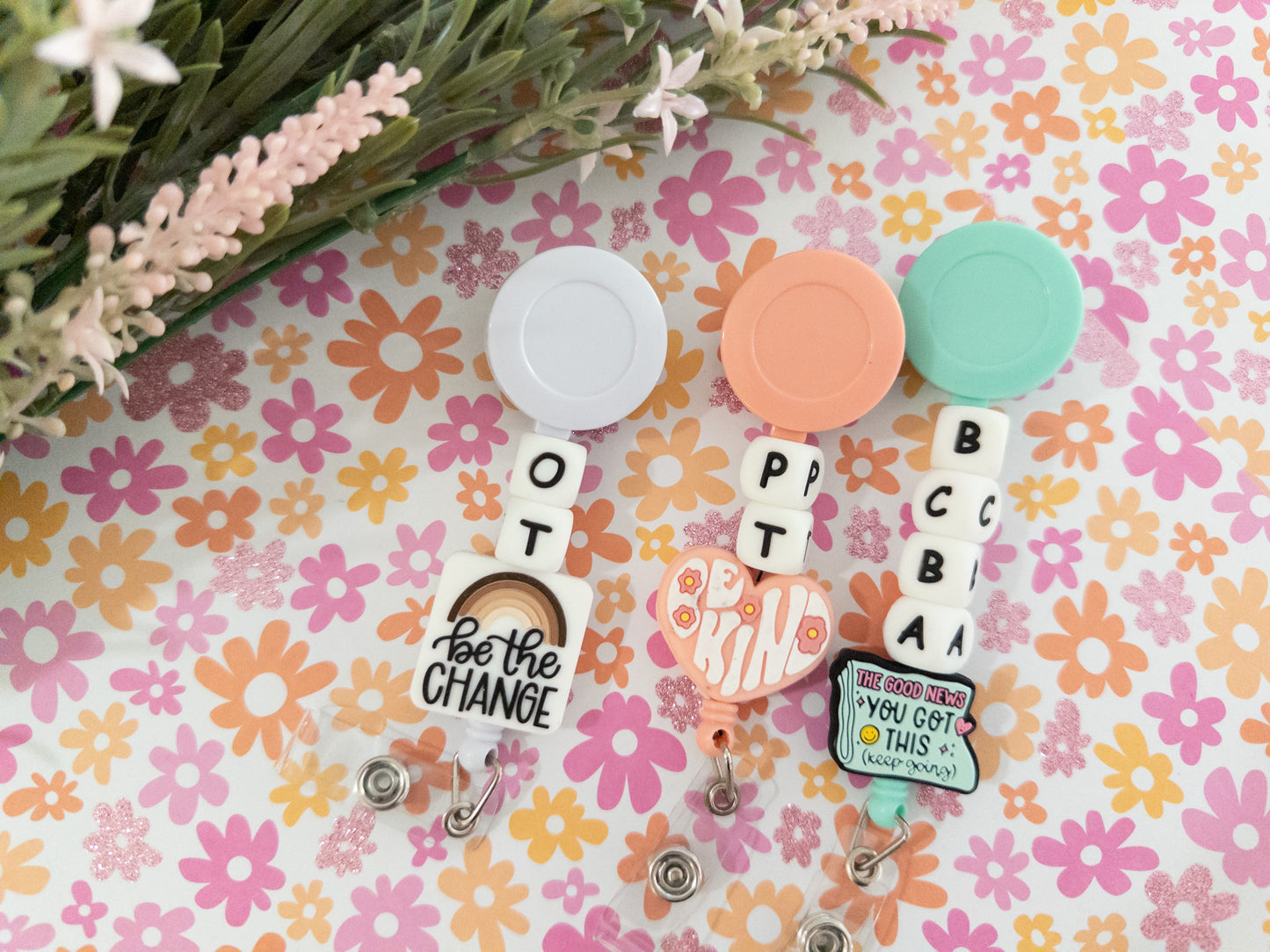 Job Title Badge Reel, Therapist Badge Reel, Teacher Badge Reel