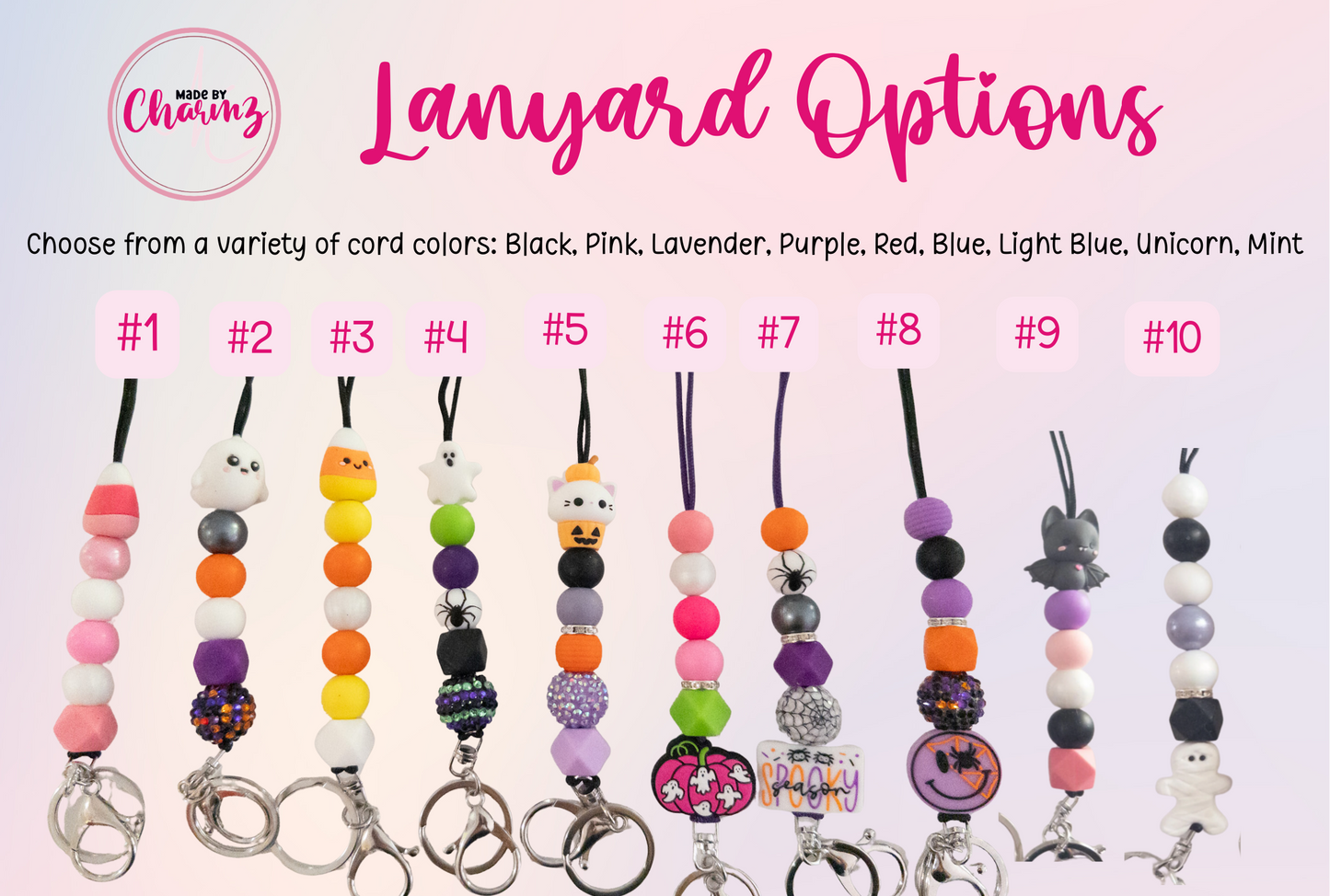 Halloween Lanyard| Spooky Lanyard