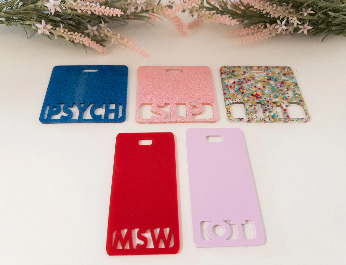 Therapist Badge Buddy| Teacher Custom Badge Buddy