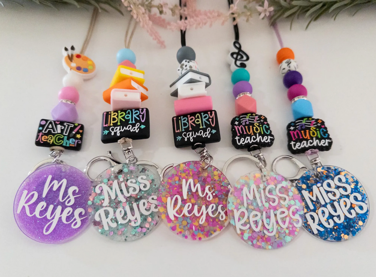 Music Teacher Lanyard| Art Teacher Lanyard