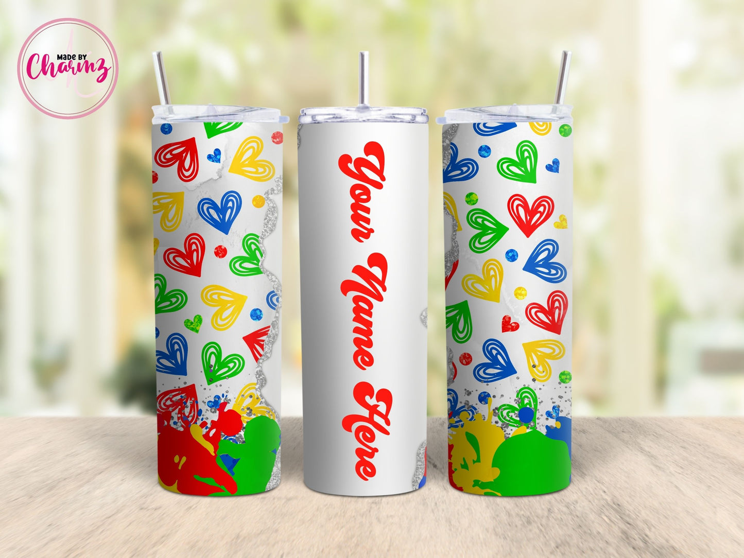 Autism Awareness Tumbler