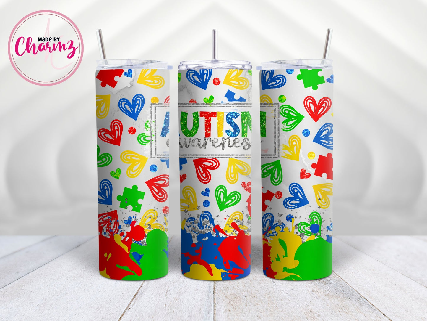 Autism Awareness Tumbler