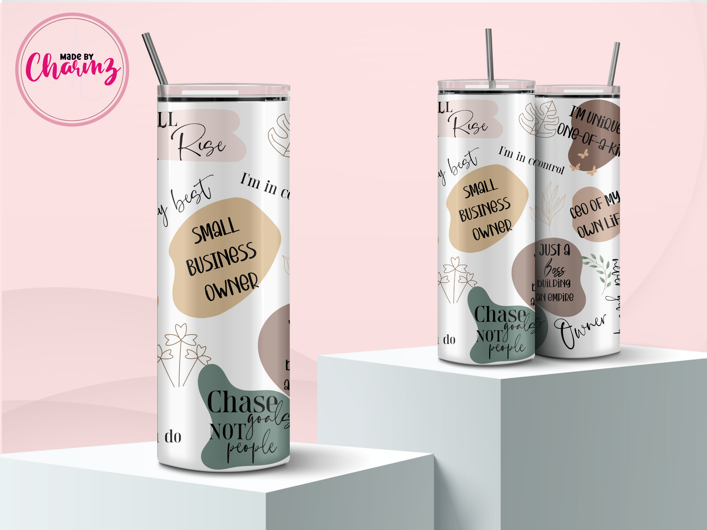 Small Business Owner Affirmation Tumbler
