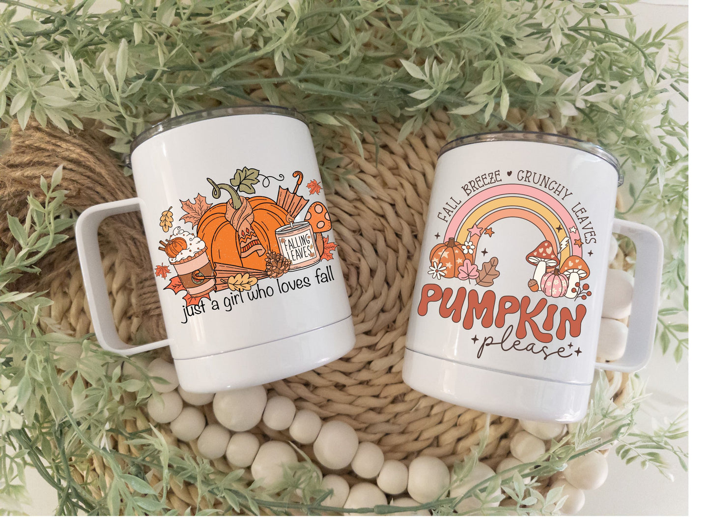 Retro Fall Coffee Mug/Tumbler