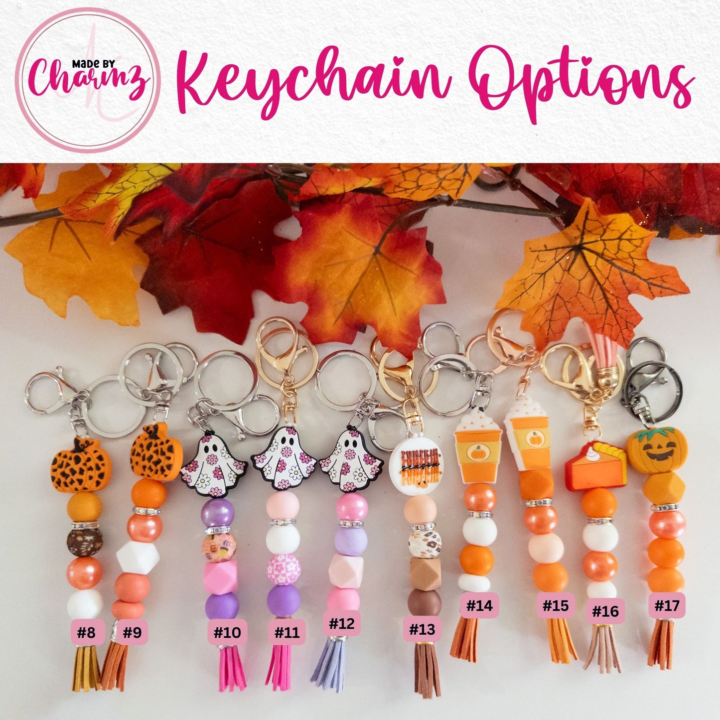 Fall Keychain/Wristlet