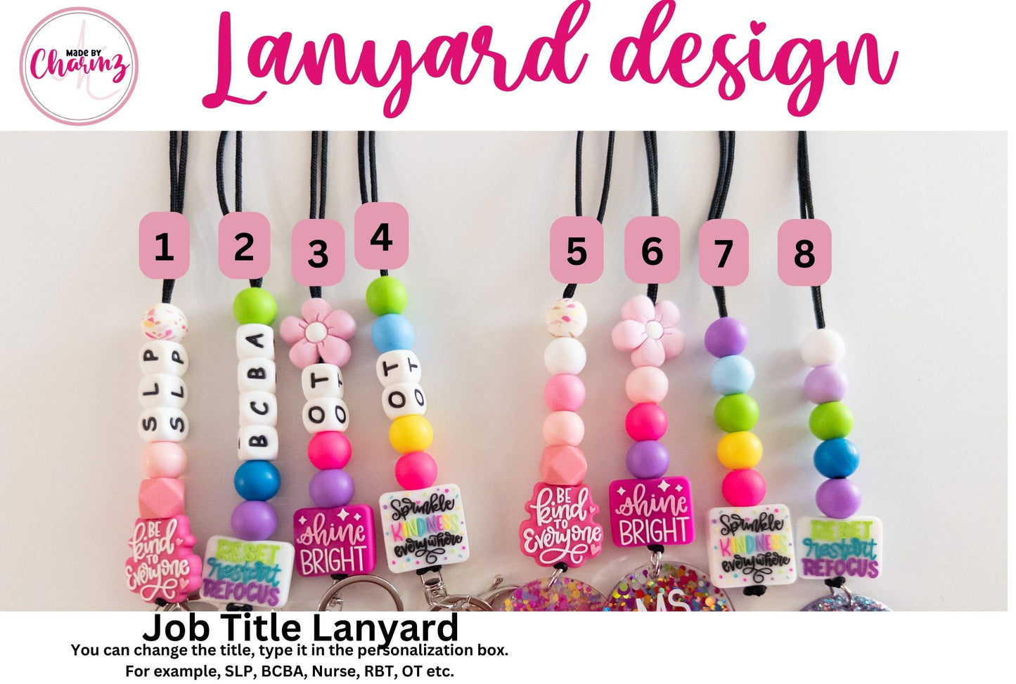 Therapist Lanyard| Nurse Lanyard| Teachers Lanyard