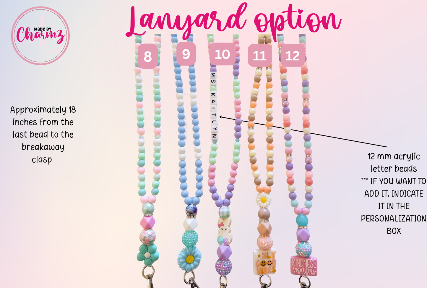 Spring Beaded Lanyard