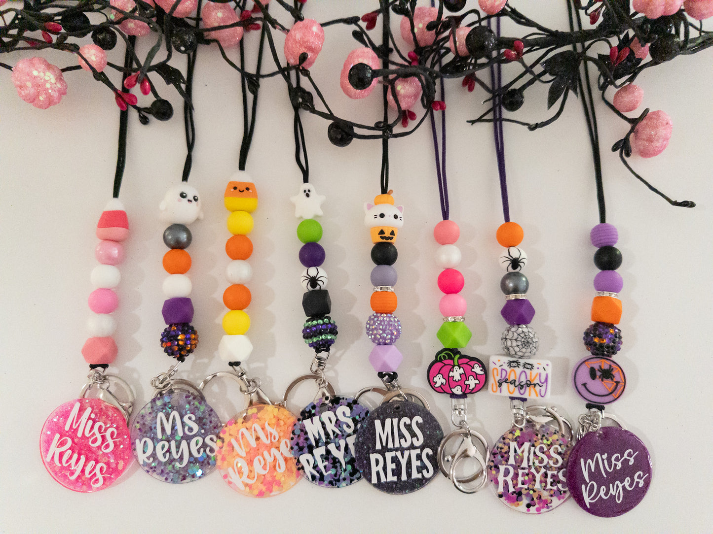 Halloween Lanyard| Spooky Lanyard