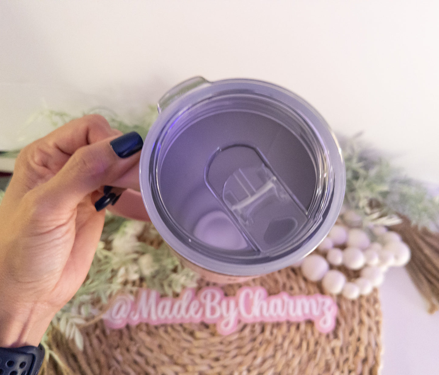 40 oz Tumbler with Handle| 40 oz Charger