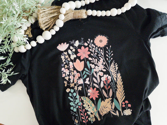 Floral Tee| Pastel Floral Shirt