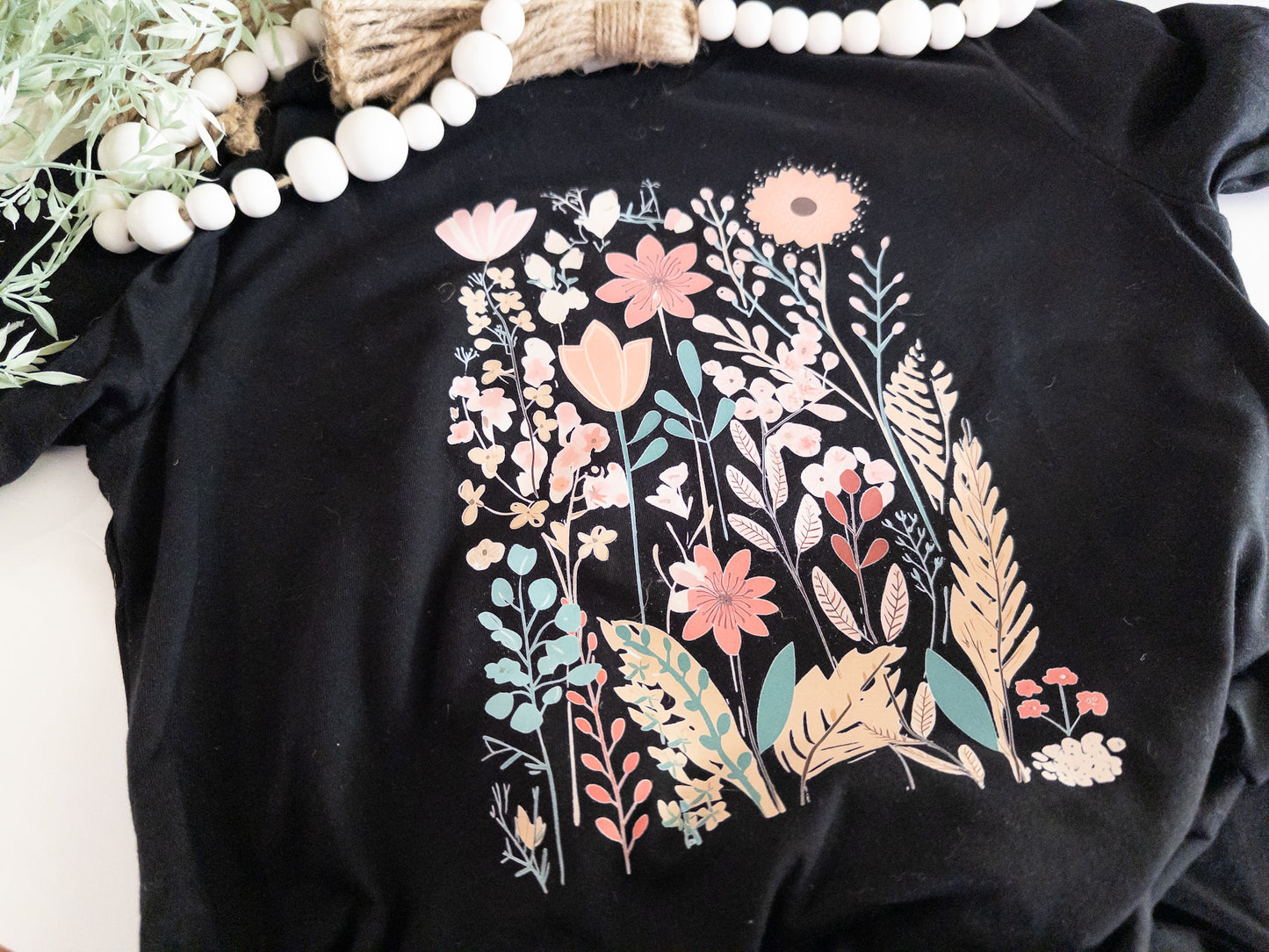 Floral Tee| Pastel Floral Shirt