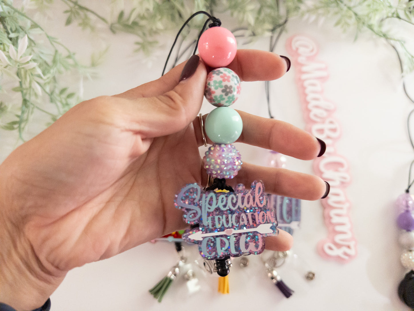 Special Education Badge Reel Lanyard