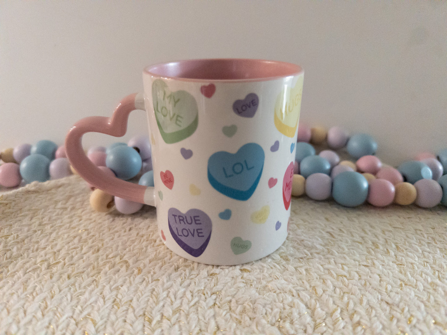 Valentine's Day Glass Can| Glass Mug| Coffee Mug