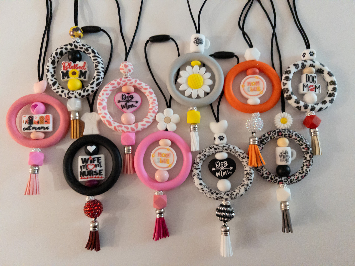 Beaded Car Charm| Rearview mirror car charm