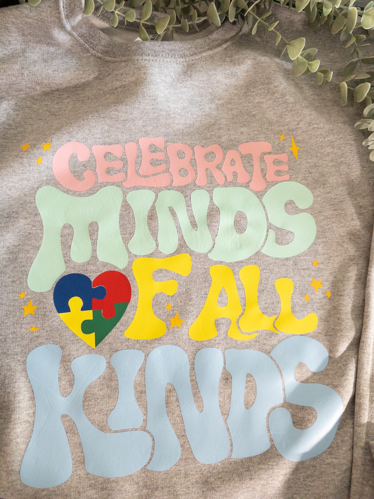 Celebrate Minds Of All Kinds Crewneck Sweater