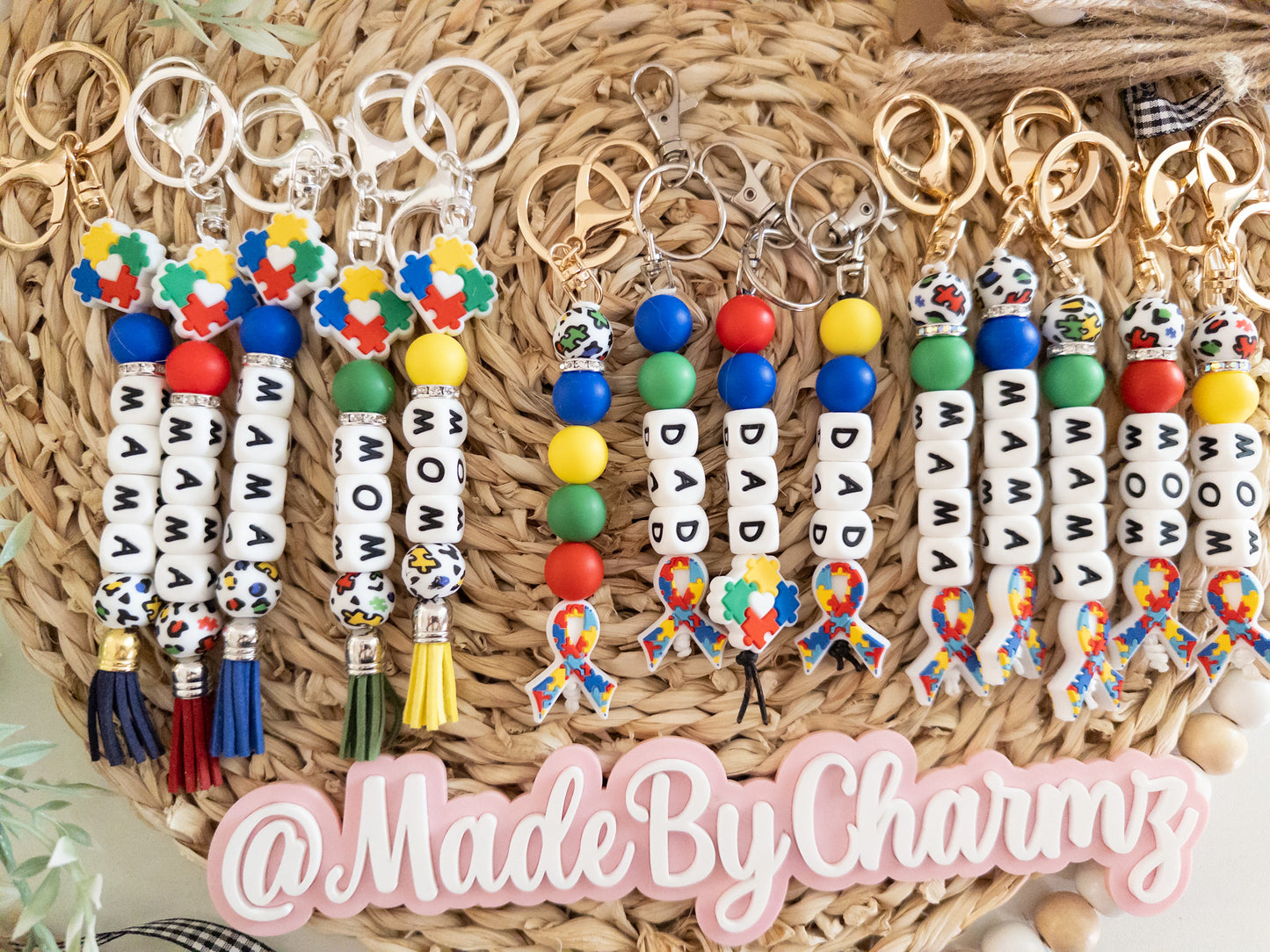 Autism Awareness Keychain