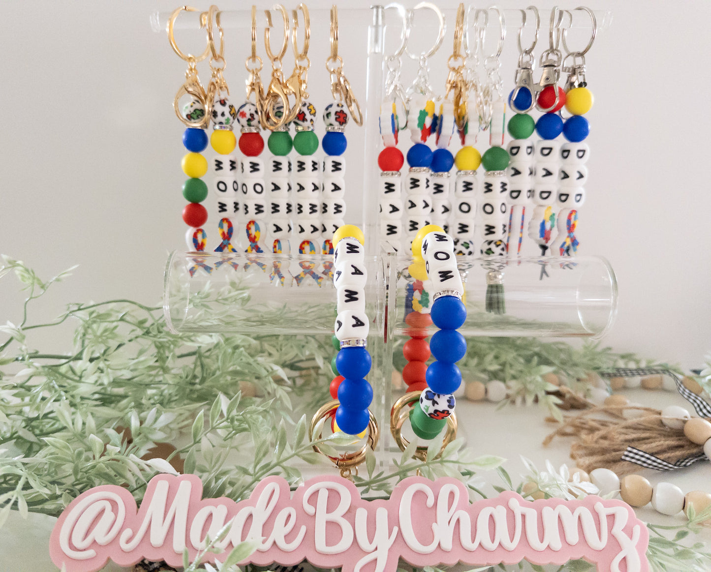 Autism Awareness Keychain