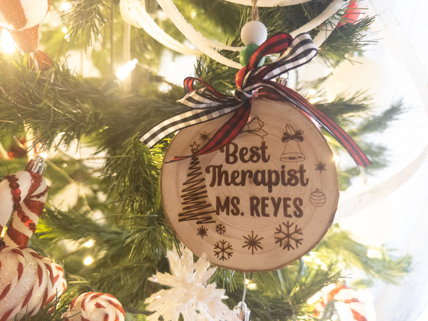 Engraved Christmas Ornament