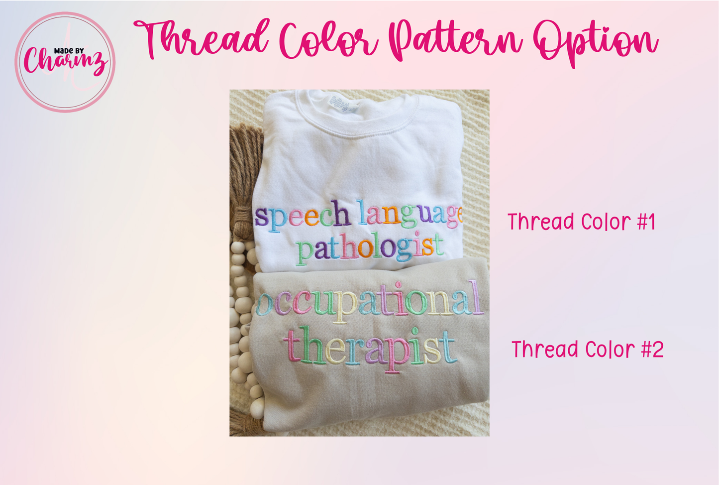 SLP Embroidered Gift Box, Therapist Embroidered Gift Box