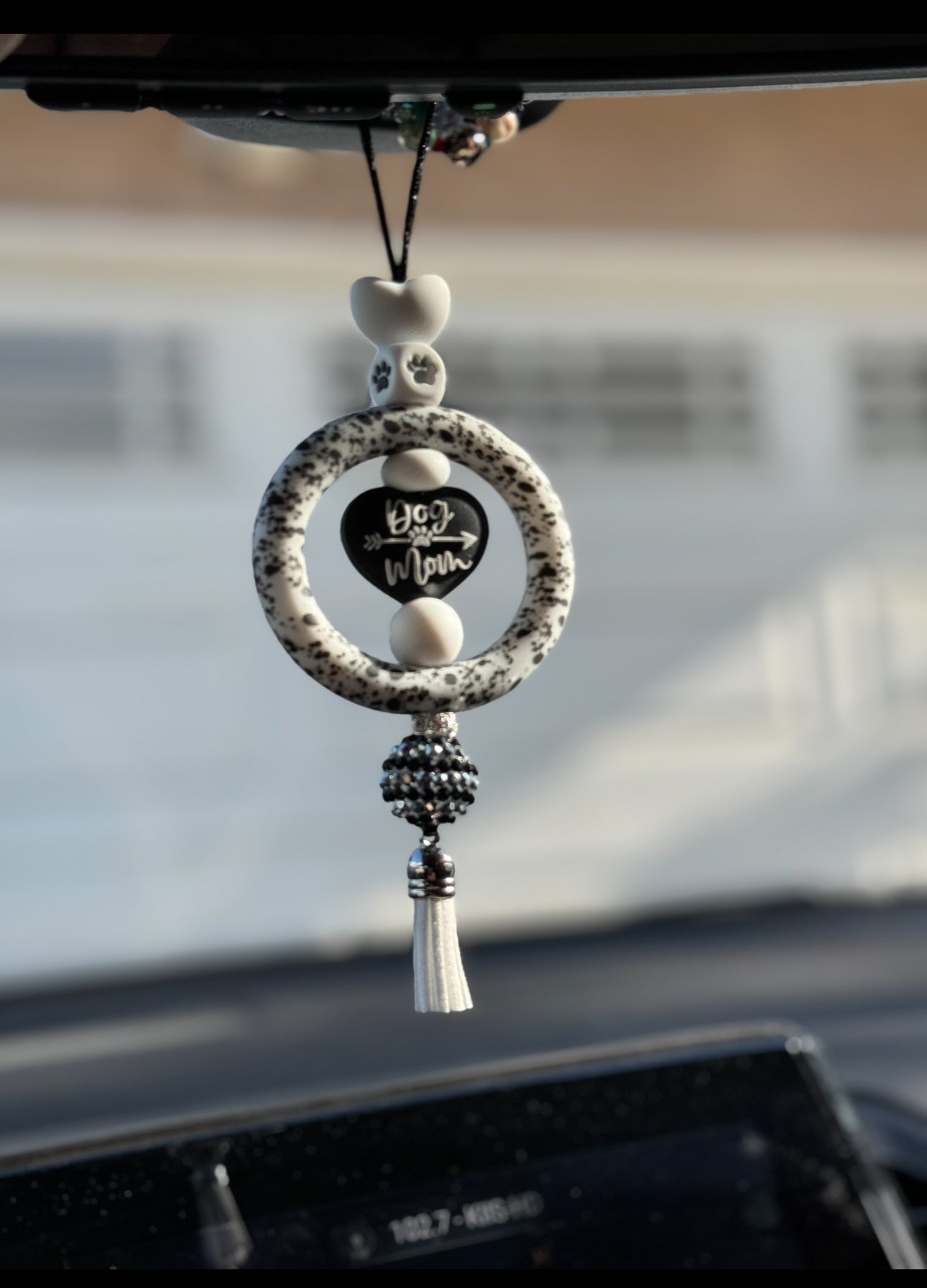 Beaded Car Charm| Rearview mirror car charm