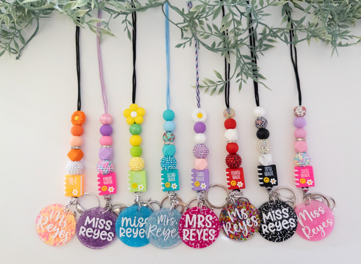 Personalized Teacher Lanyard