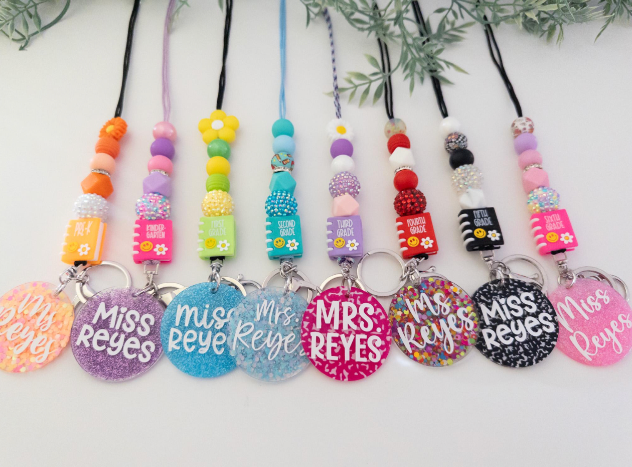 Personalized Teacher Lanyard