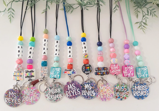 BCBA, RBT, ABA Therapist Lanyard