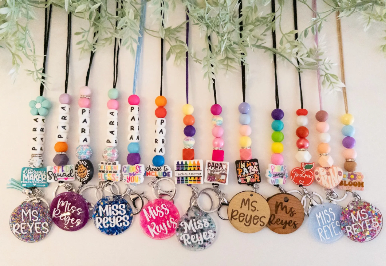 Paraprofessional Lanyard, Teacher Assistant Lanyard
