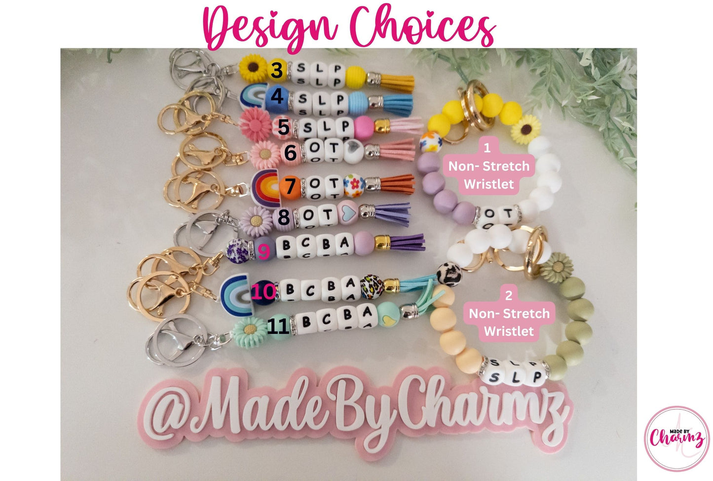 Therapist Keychain/Wristlet