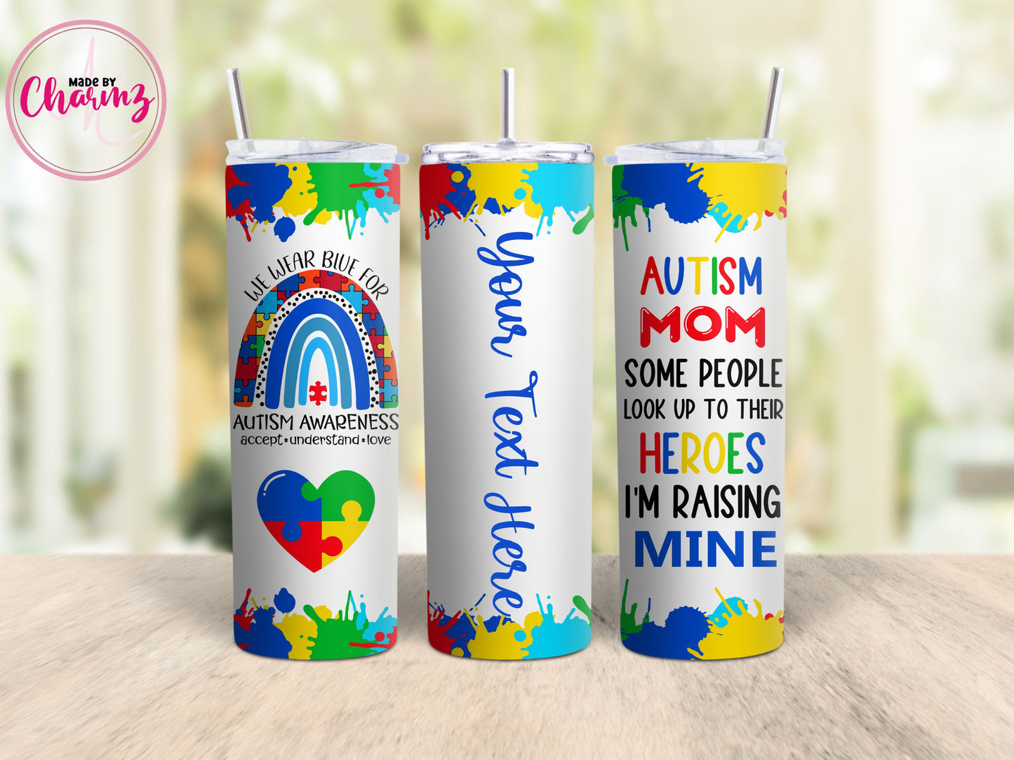 Autism Mom Tumbler
