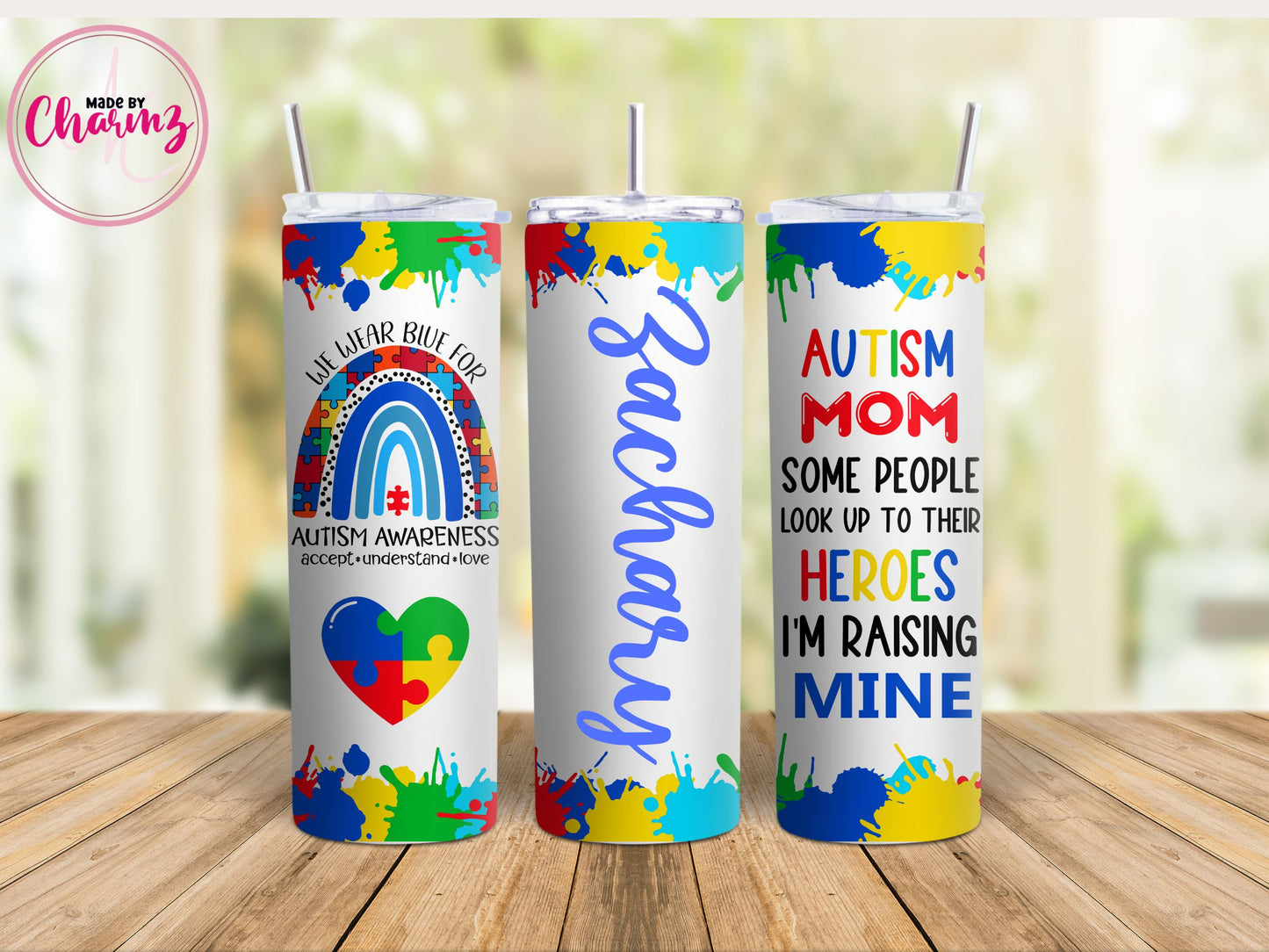 Autism Mom Tumbler