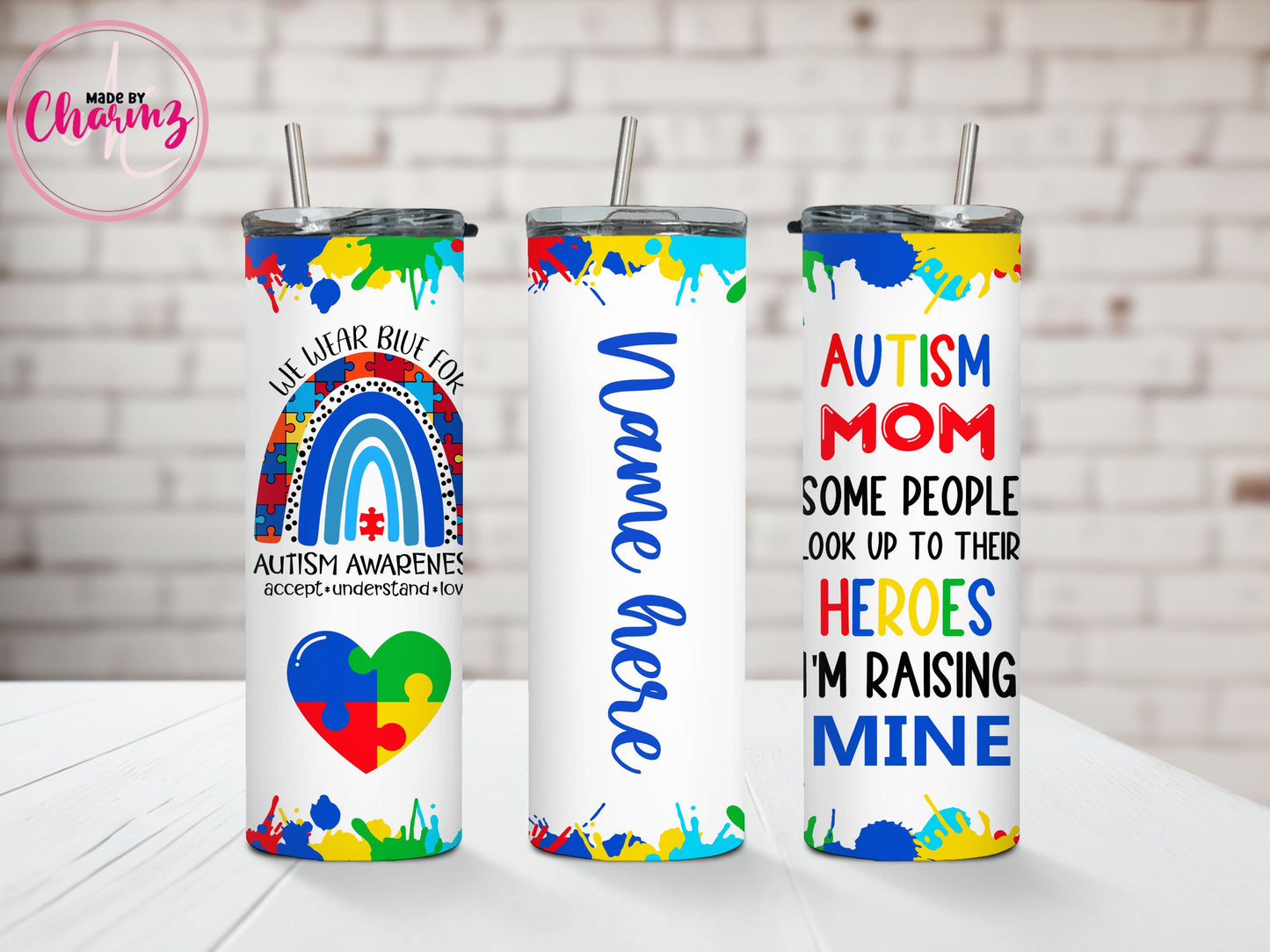 Autism Mom Tumbler