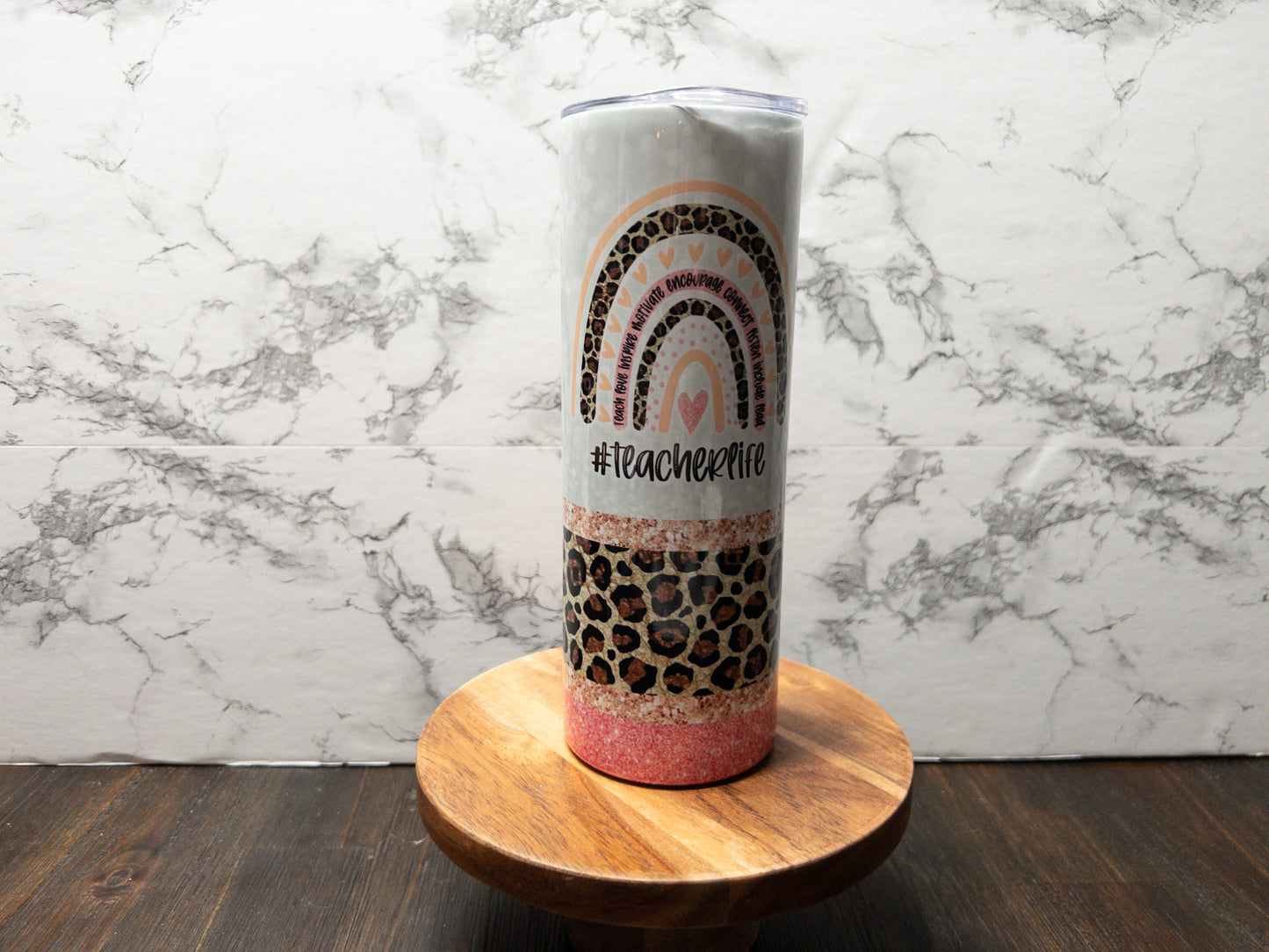 Teacher's Personalized Skinny Tumbler
