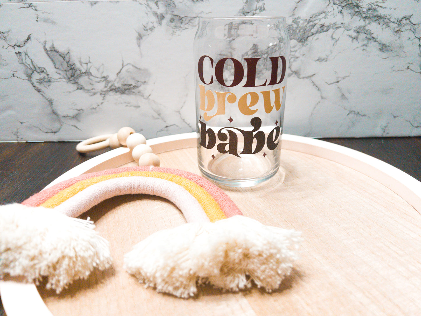 Cold Brew Babe Glass Can