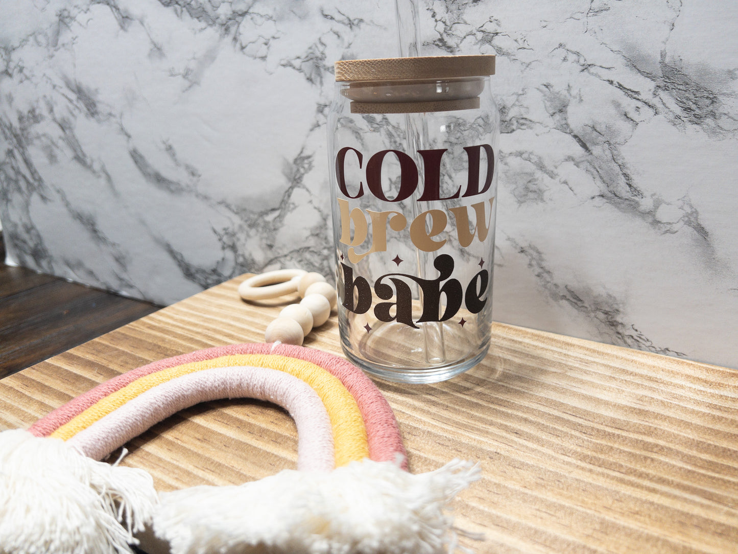 Cold Brew Babe Glass Can
