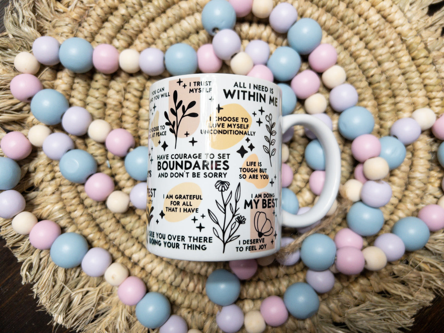 Daily Reminder Coffee Mug | Personalized Coffee Mug