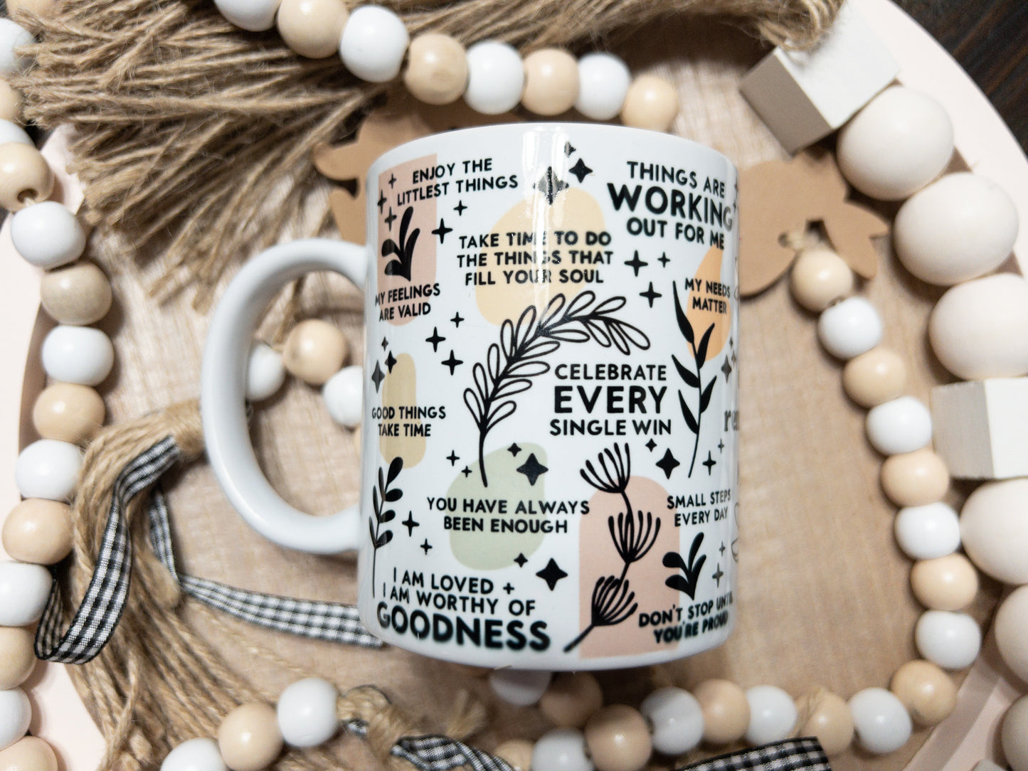 Daily Reminder Coffee Mug | Personalized Coffee Mug