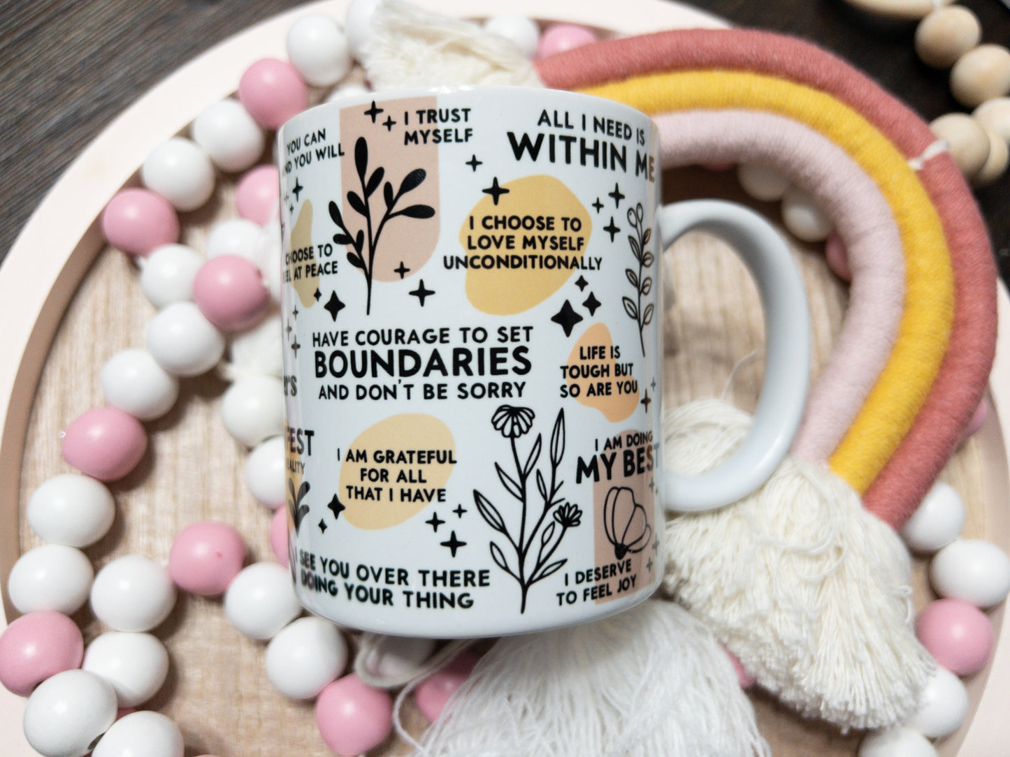 Daily Reminder Coffee Mug | Personalized Coffee Mug
