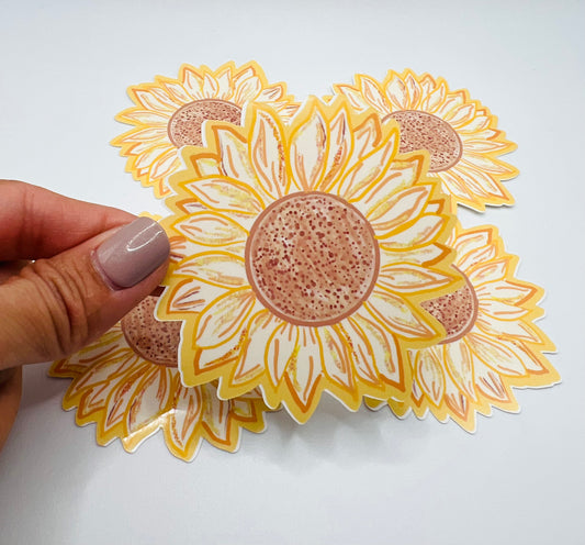 Sunflower Sticker