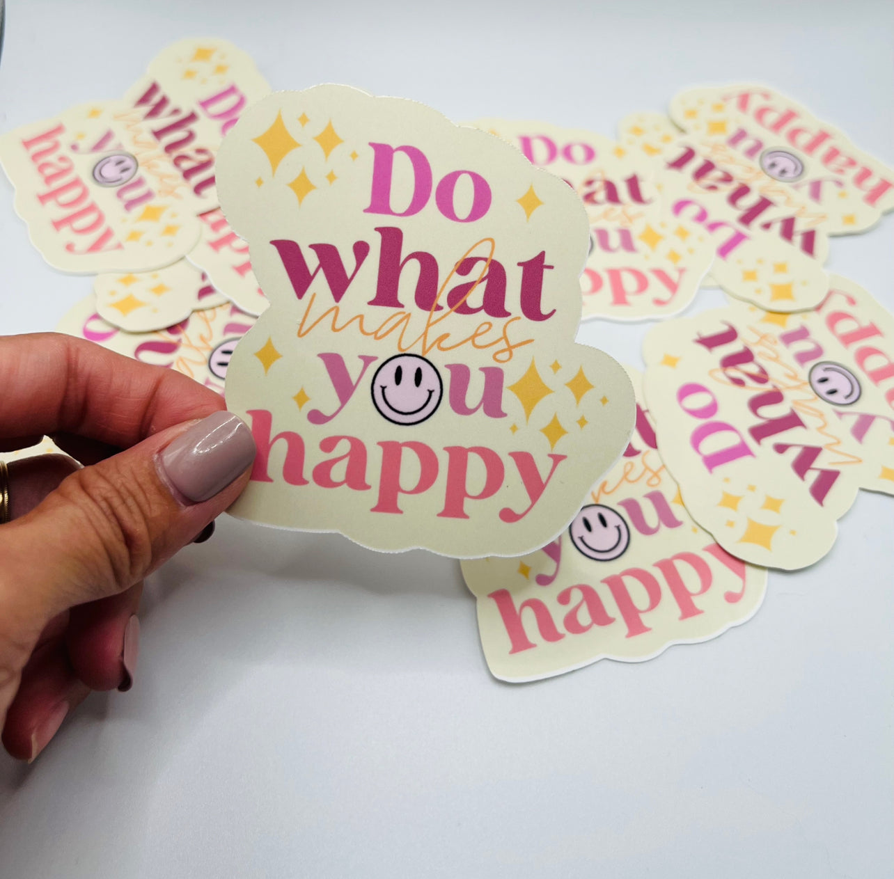 Do What Makes You Happy Sticker