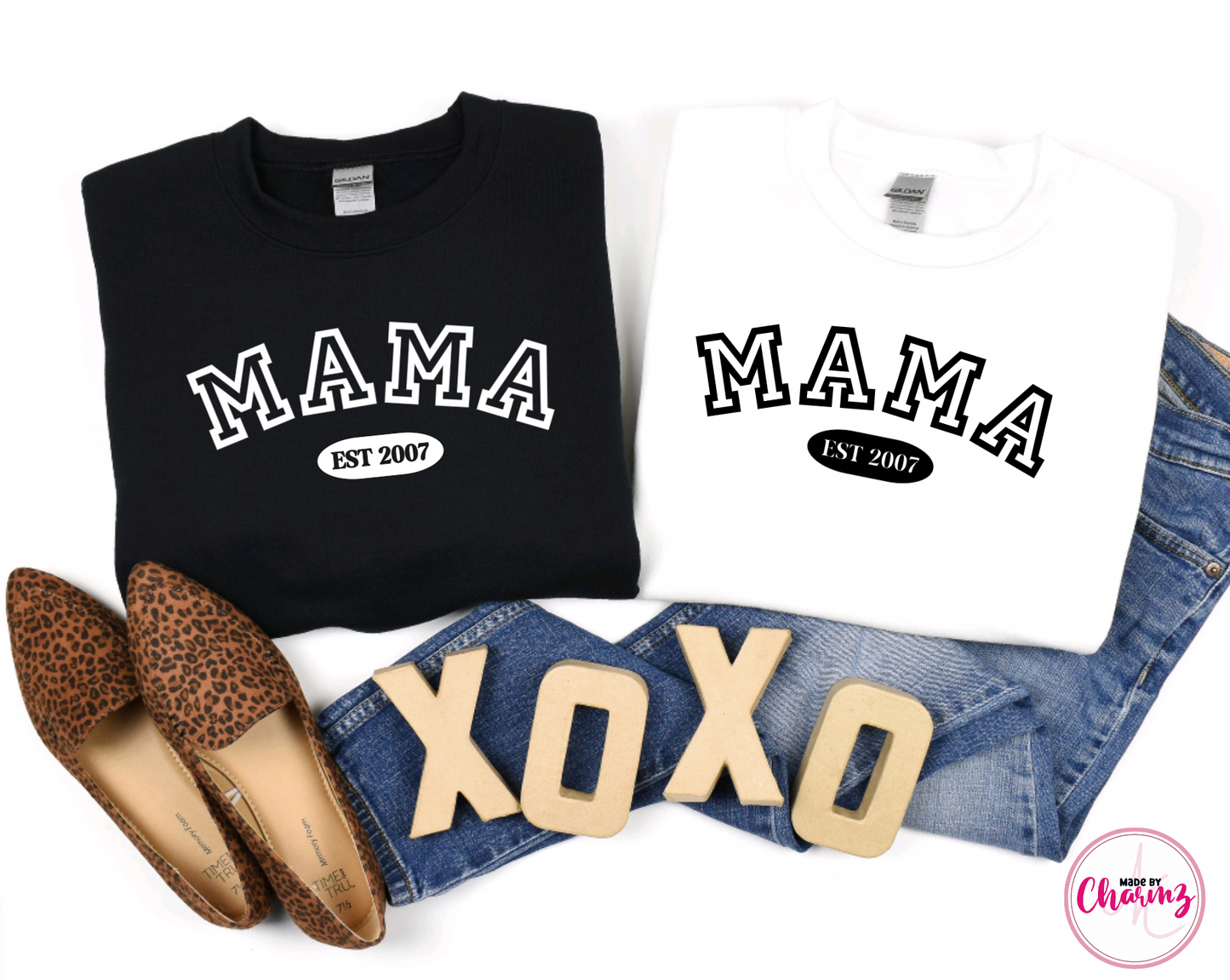 Mama/Mom Crewneck Sweater/Tees